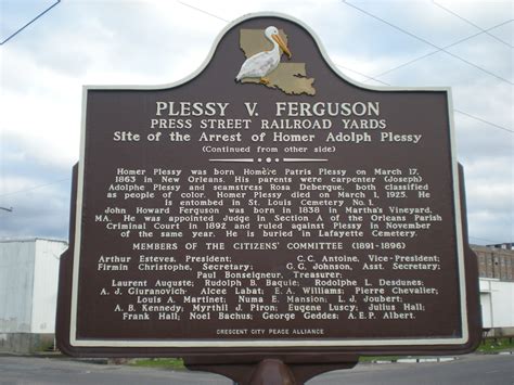 The 1896 Plessy v. Ferguson Supreme Court Decision: A Cornerstone Case Defining Separate but Equal Racial Segregation